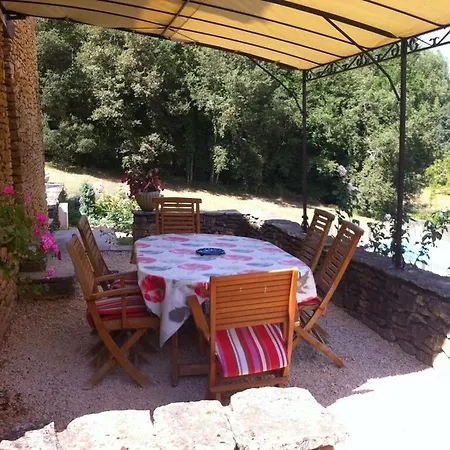 度假居 La Grange A Sarlat Avec Belle Piscine Au Sel Proissans